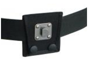 Belt with swivel clip